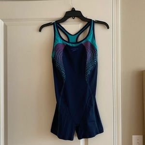 Speedo one piece swimsuit unitard Sz 6 US, 10 AUS